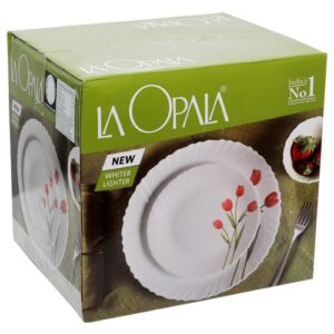 LaOpala Opalware Dinner Set - English Lavender, 23 pcs - Image 2