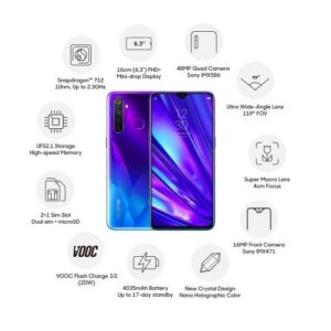 Realme 5 Pro (Sparkling Blue, 128 GB)  (8 GB RAM) - Image 4