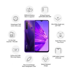 Realme 5 (Crystal Purple, 32 GB)  (3 GB RAM) - Image 4