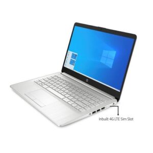 HP 14s Core i3 10th Gen - (4 GB/1 TB HDD/Windows 10 Home) 14S-ER0002TU Thin and Light Laptop (14 inch, Natural Silver, 1.51 kg, With MS Office) - Image 5