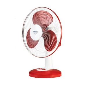 Usha Mist Air Icy 400 mm 3 Blade Table Fan (Red, Pack of 1) - Image 3